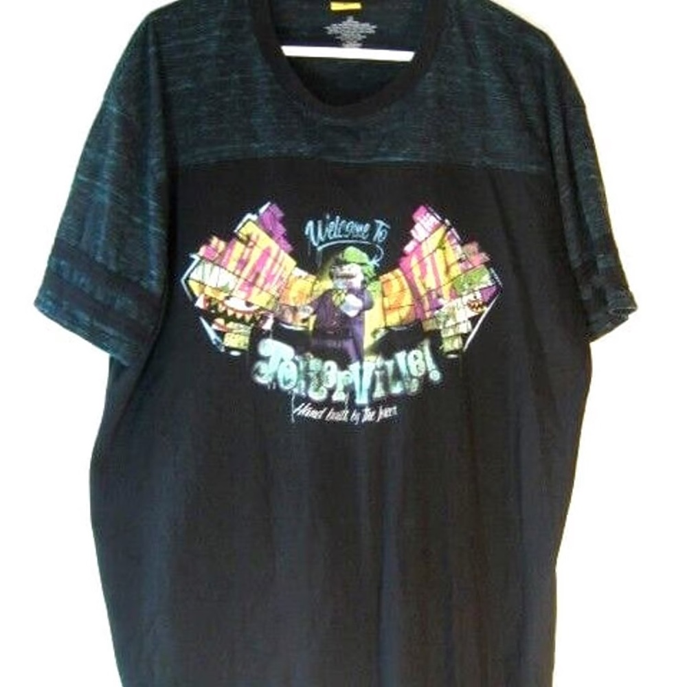 Lego the batman movie tshirt "welcome to jokerville" size 2xl